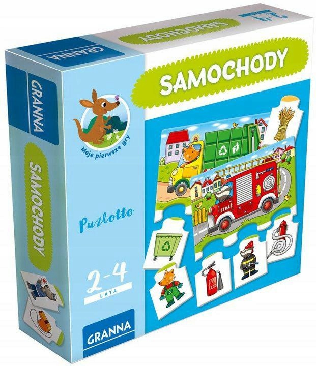SAMOCHODY GRA 00353 PUZZLOTO GRANNA