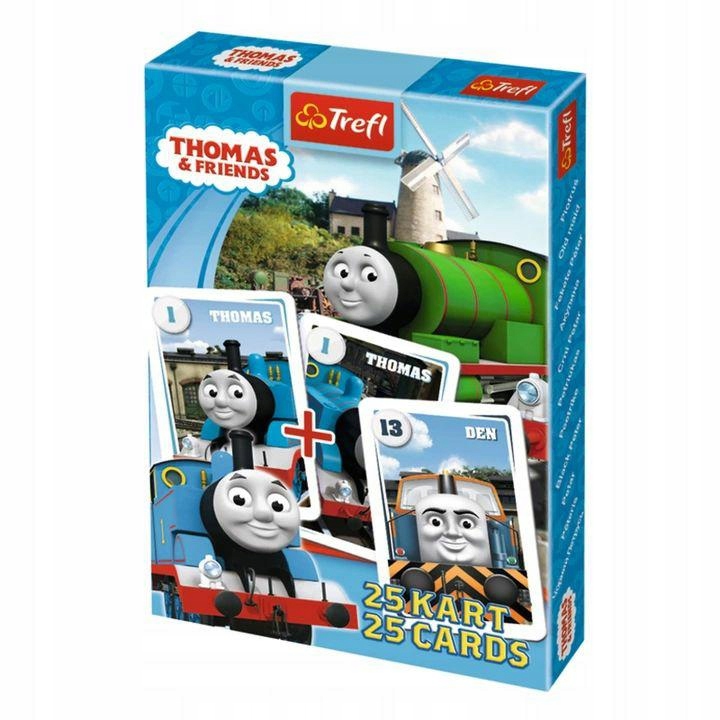KARTY PIOTRUŚ THOMAS I FRIENDS TREFL 08473