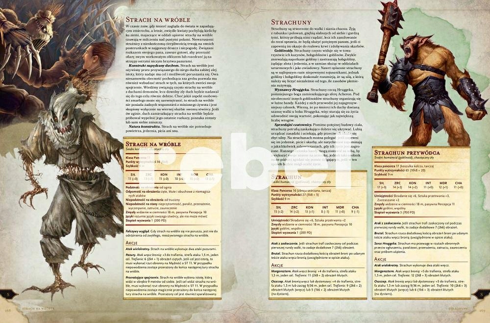 D&D 5.0 KSIĘGA POTWORÓW