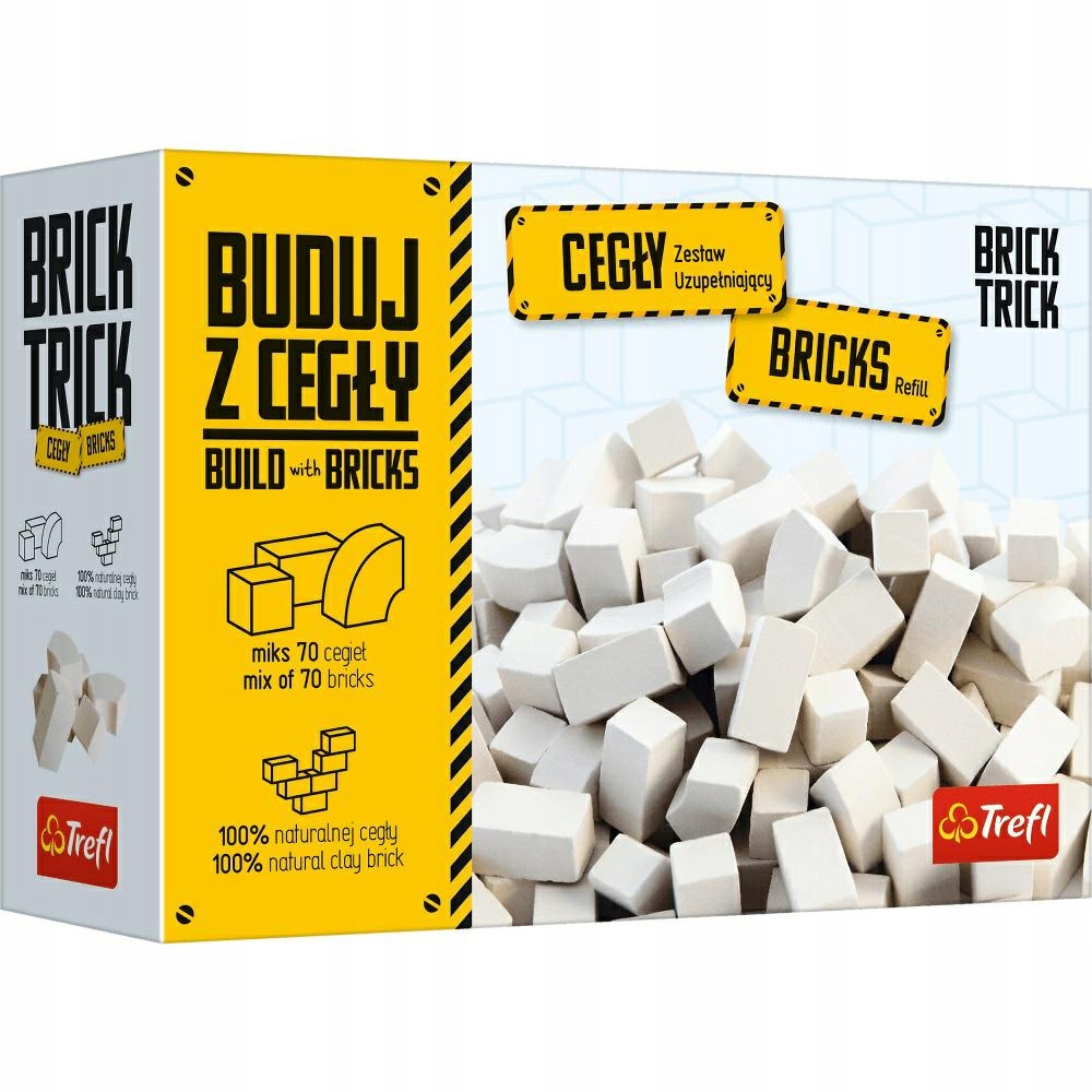 TREFL BRICK TRICK CEGŁY BIAŁE 61152