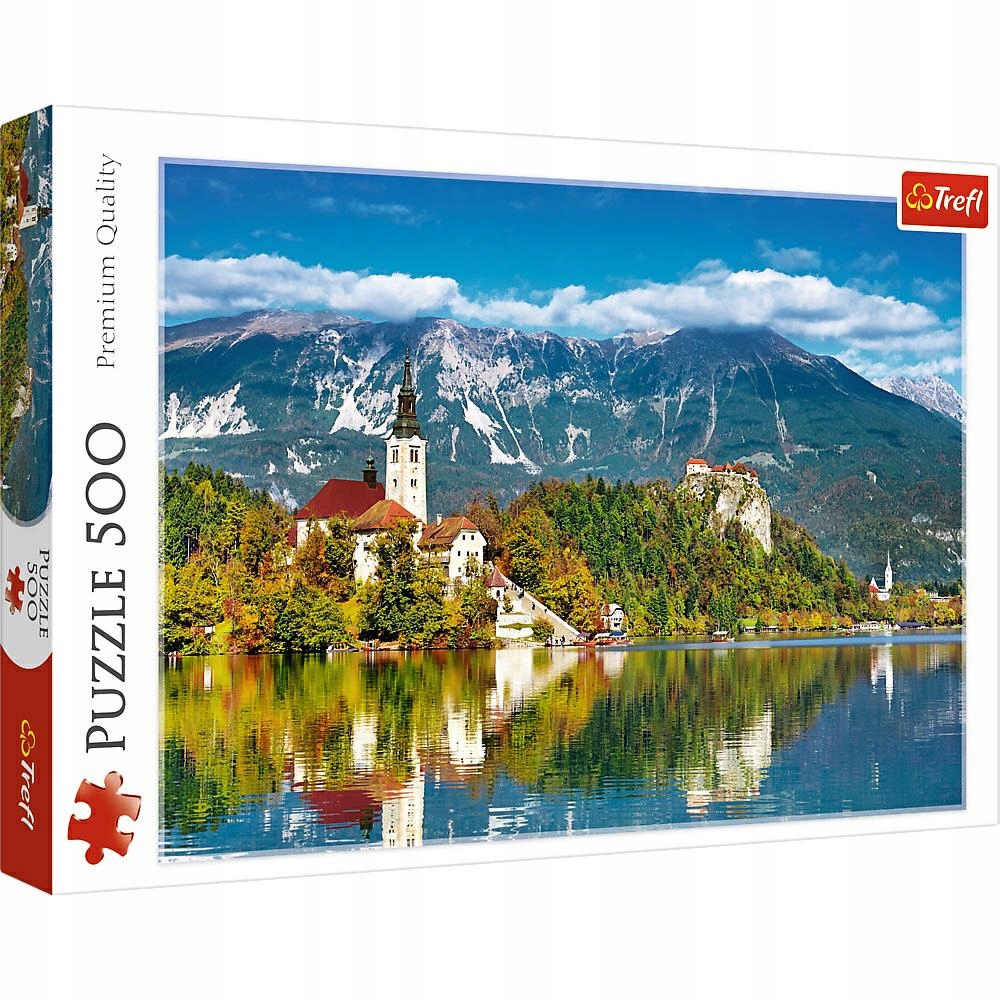 PUZZLE 500 ELEMENTÓW BLED SŁOWENIA PREMIUM TREFL