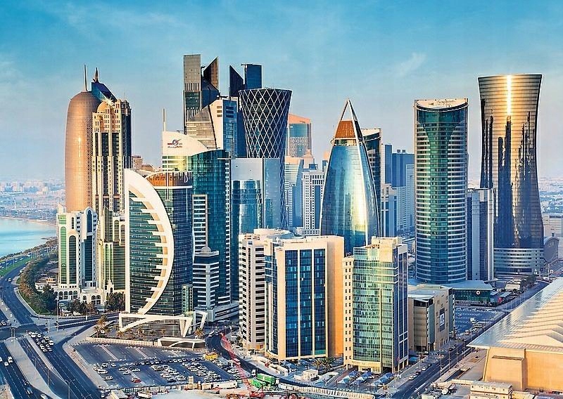PUZZLE 2000ELEMENTÓW DOHA, KATAR TREFL 27084