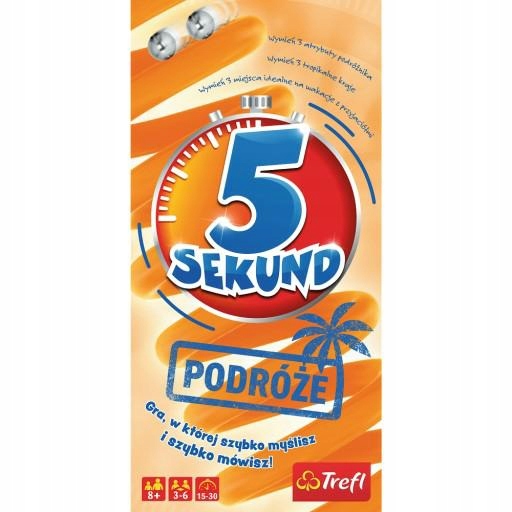 GRA 5 SEKUND PODRÓŻE TREFL 01923