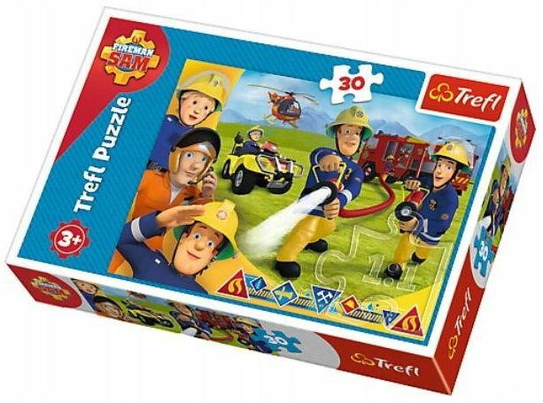 PUZZLE 30 STRAŻAK SAM GOTOWI BY POMAGAĆ
