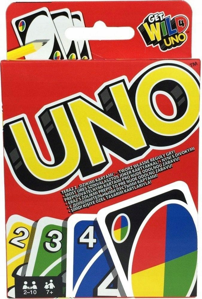 KARTY UNO MATTEL W2085 108KART