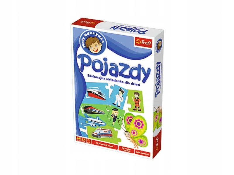 TREFL POJAZDY MAŁY ODKRYWCA 01596