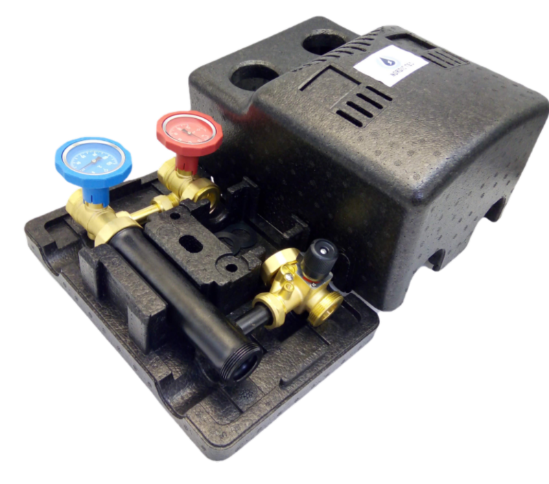 Mischergruppe Pumpengruppe DN25 3-Wege Mischer Optional Mischermotor