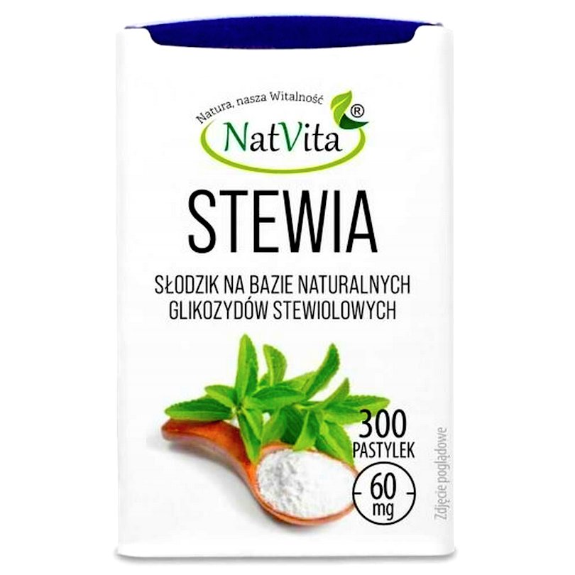 Stewia 300 pastylek Natvita słodzik