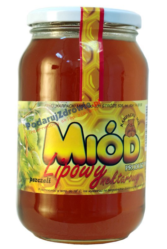 Miód lipa 1,2 kg Karpacki Mis