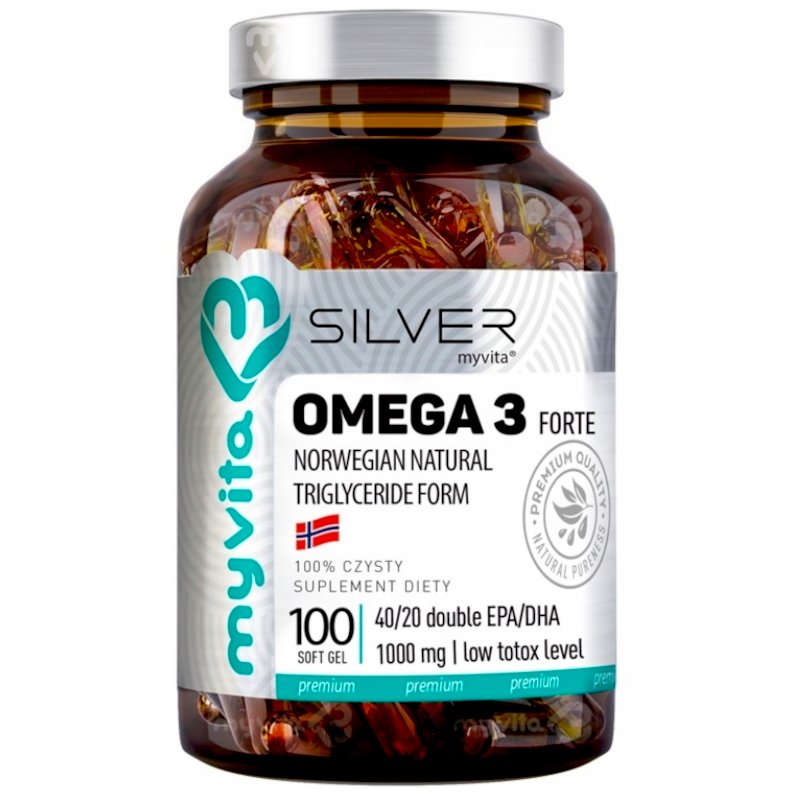 Omega 3 100 kapsułek MyVita Silver