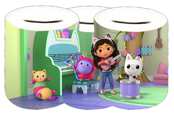 Skarbonka Ceramiczna Koci Domek Gabi