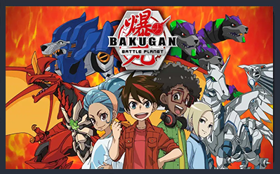 Magnes na lodówkę Bakugan