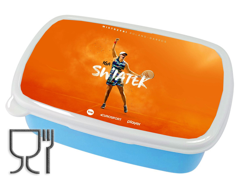 Pojemnik śniadaniowy - Lunchbox - Iga Świątek dla fana/fanki