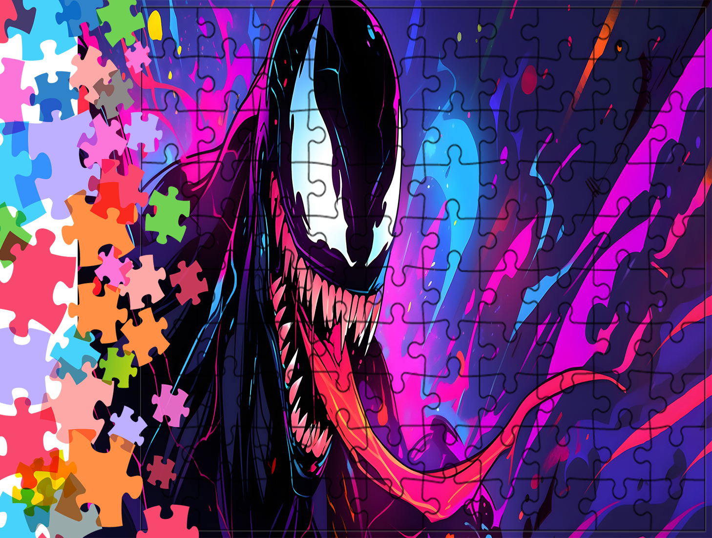 Puzzle tradycyjne Venom - Marvel