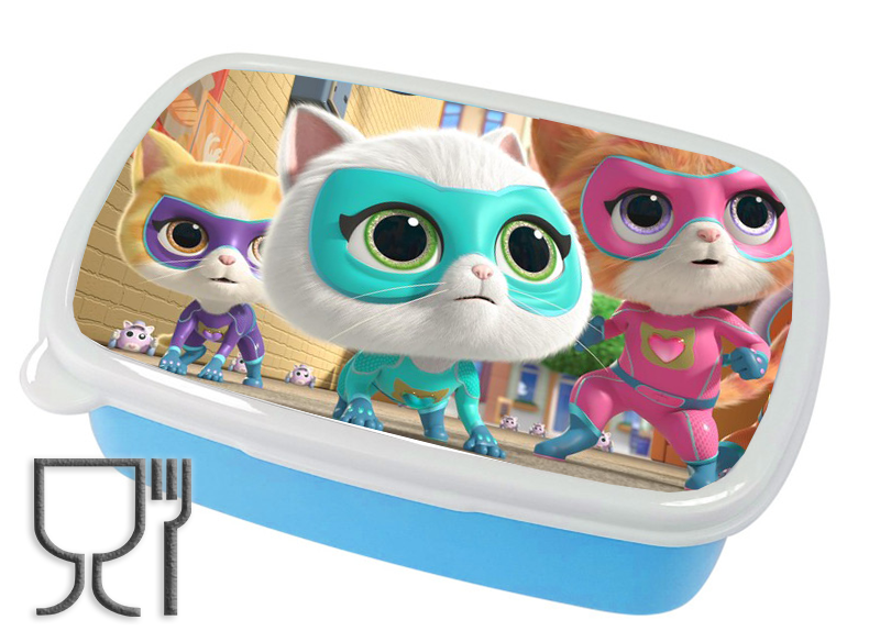 Pojemnik śniadaniowy - Lunchbox - SuperKoty - SuperKitties