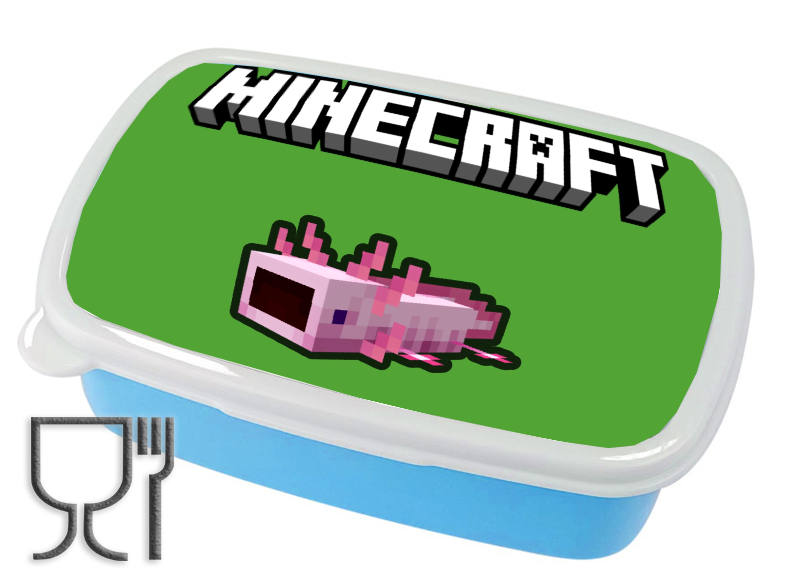 Pojemnik śniadaniowy Axolotl - Minecraft