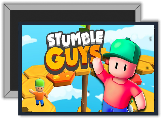 Magnes na lodówkę Stumble Guys