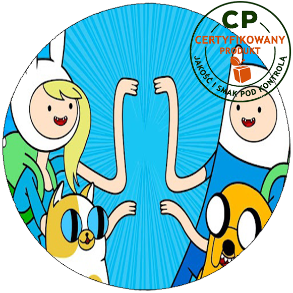 Opłatek na tort Pora na Przygodę