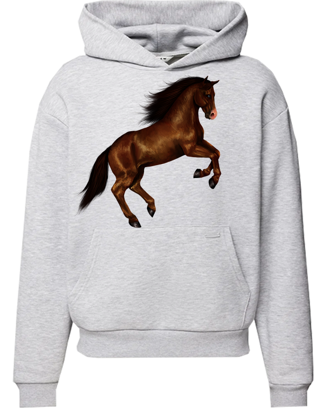 Bluza z kapturem Konie