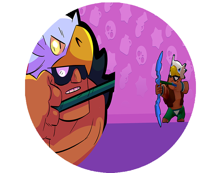 Podkładka pod myszkę Brawl Stars