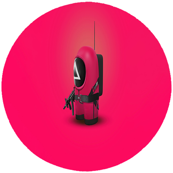 Podkładka pod myszkę Squid Game