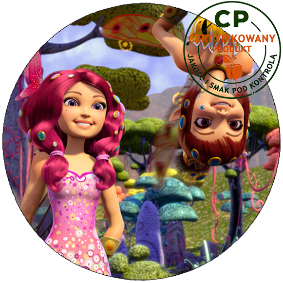 Opłatek na tort Mia i Ja