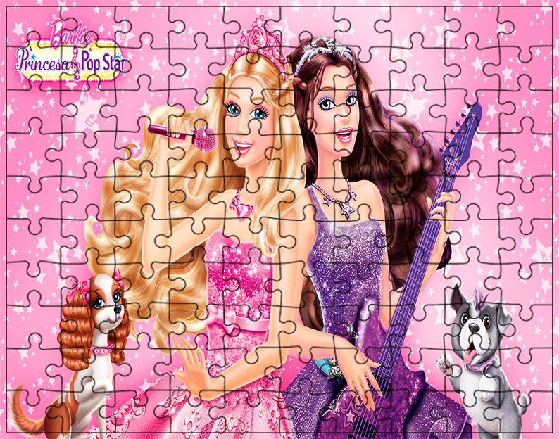 Puzzle Barbie