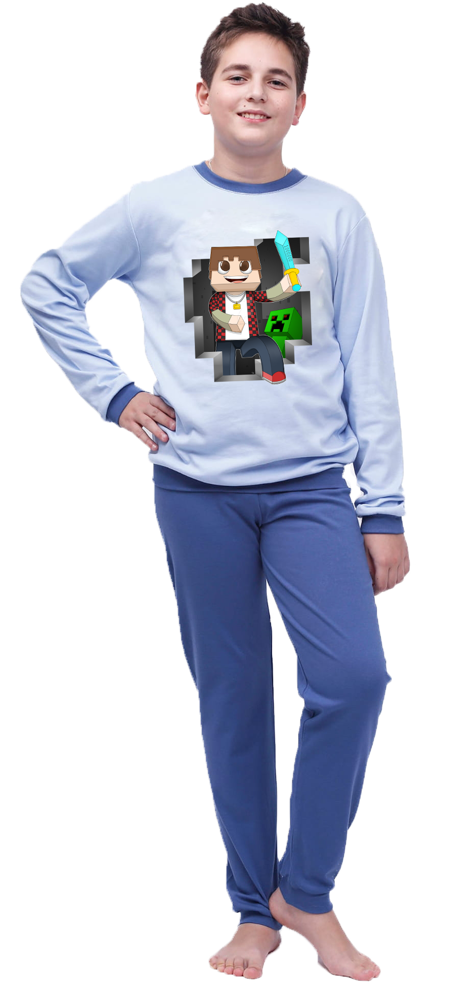 Piżama dziecięca Minecraft