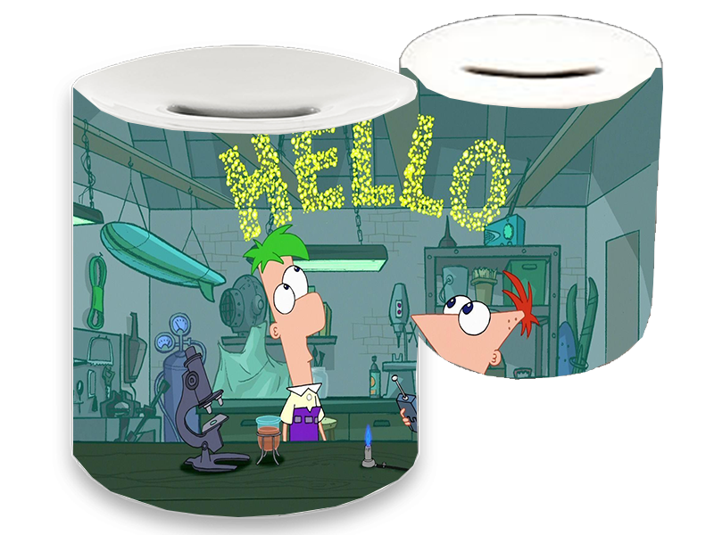 Skarbonka Fineasz i Ferb