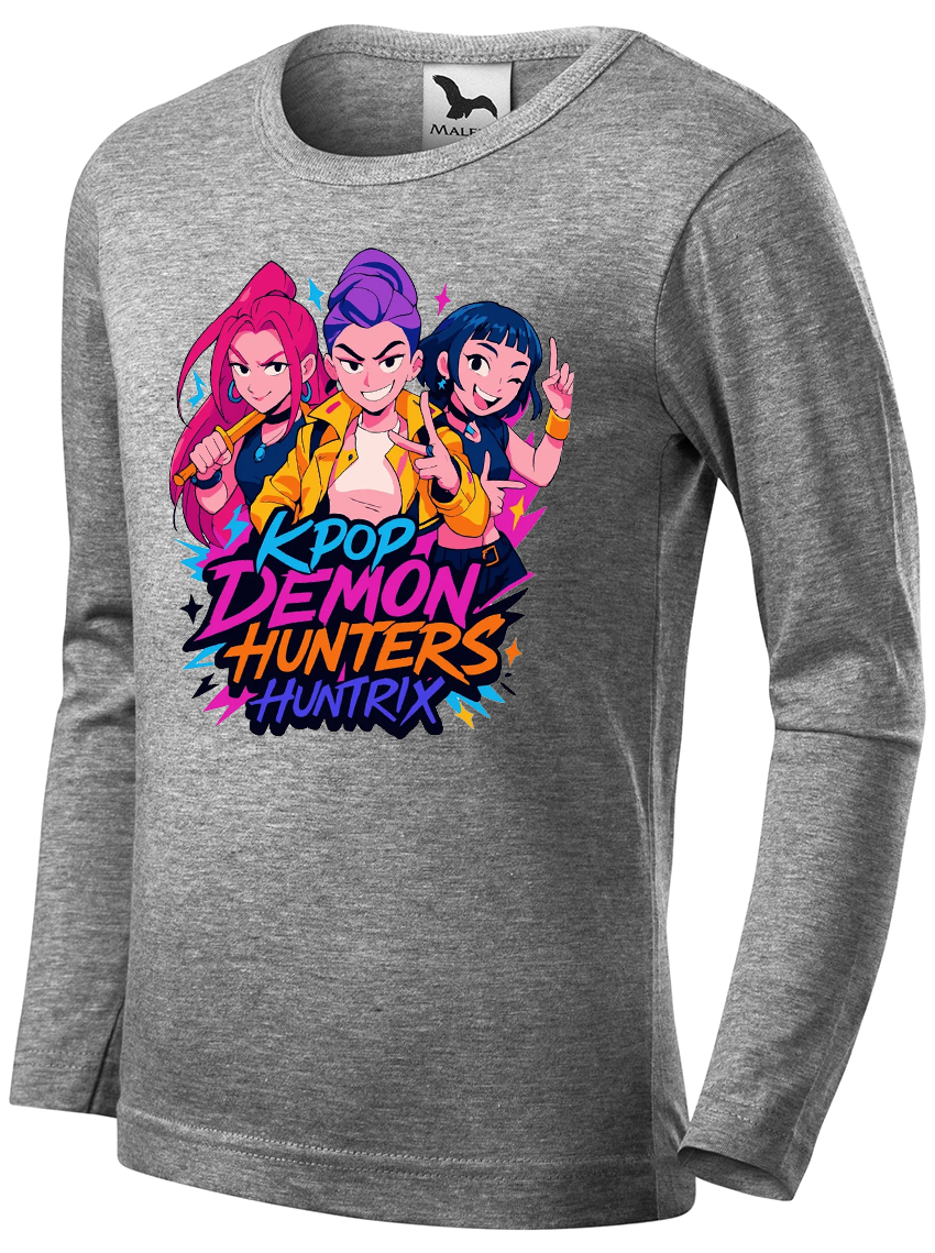 Koszulka z długim rękawem - K-Pop Demon Hunters - Łowczynie Demonów