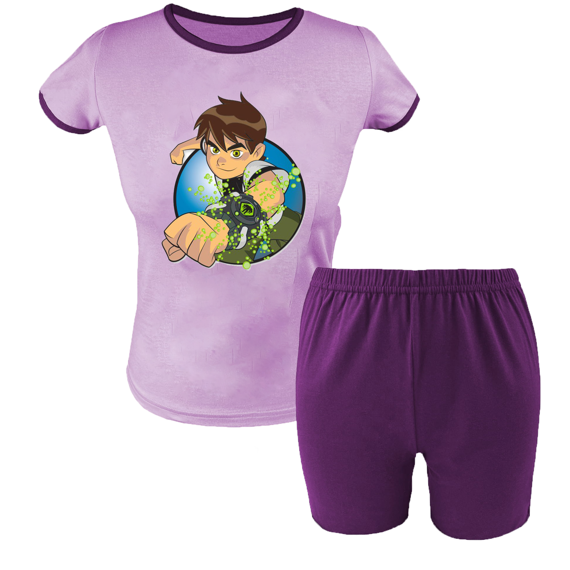 Krótka Piżama dziecięca Ben 10 - Alien Force