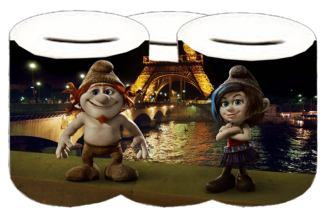 Skarbonka ceramiczna Smerfy