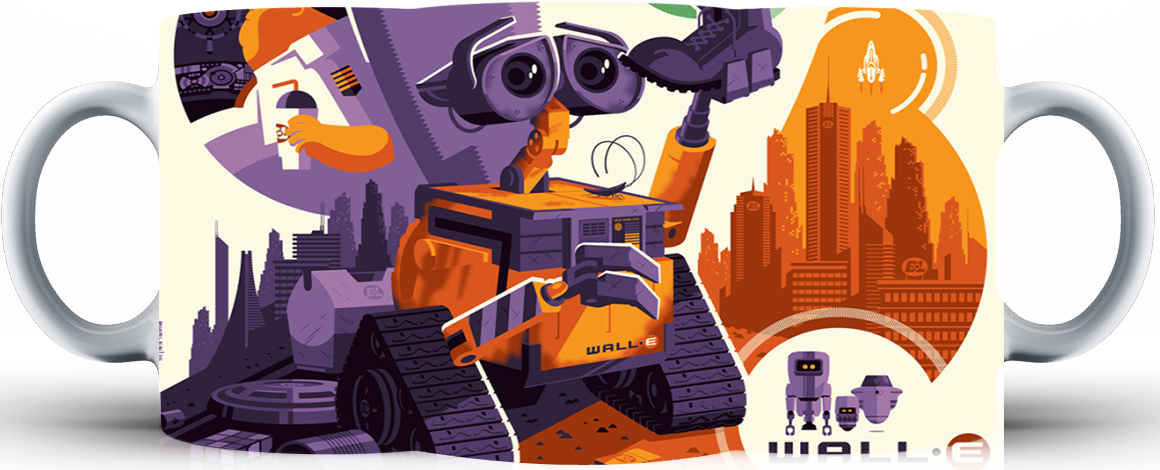 Kubek ceramiczny Wall-E Nowe Przygody