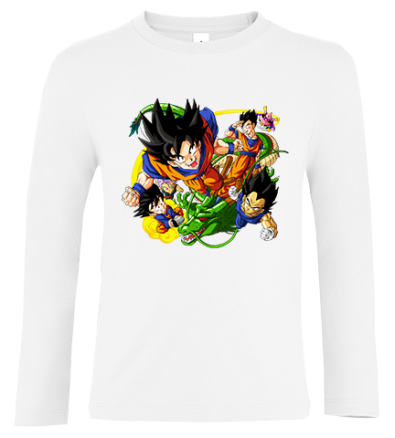 Bluzka Dł.Rękaw Dragon Ball