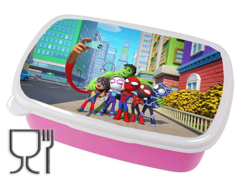 Pojemnik śniadaniowy - Lunchbox - Spidey i przyjaciele