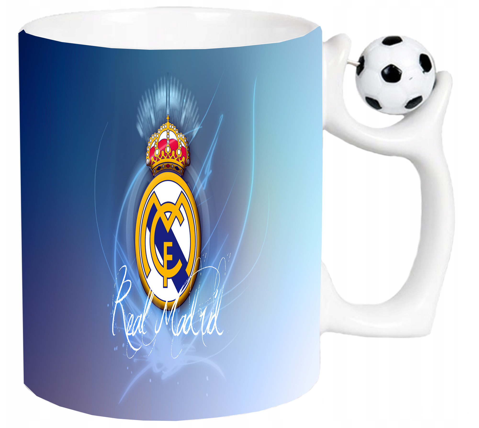 Kubek z piłką dla Fana Real Madryt