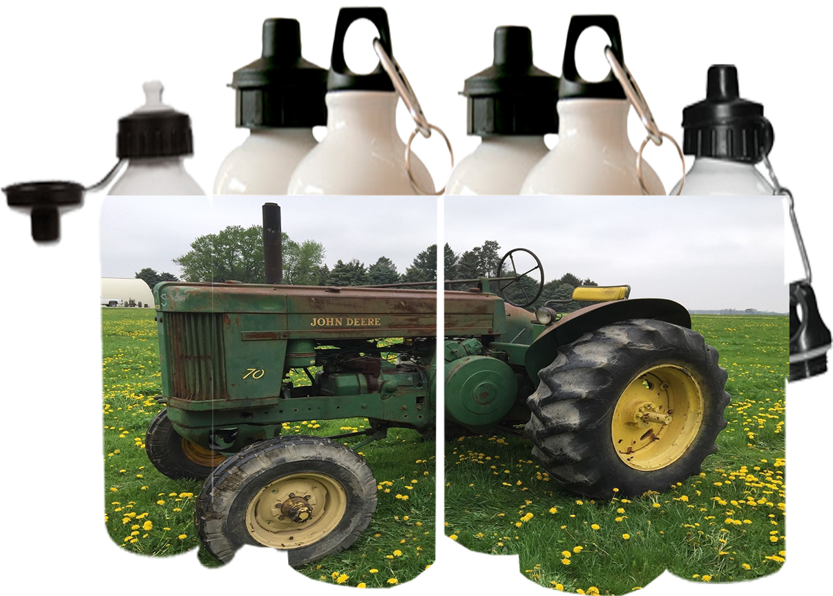 Bidon Junior z traktorem - Traktor