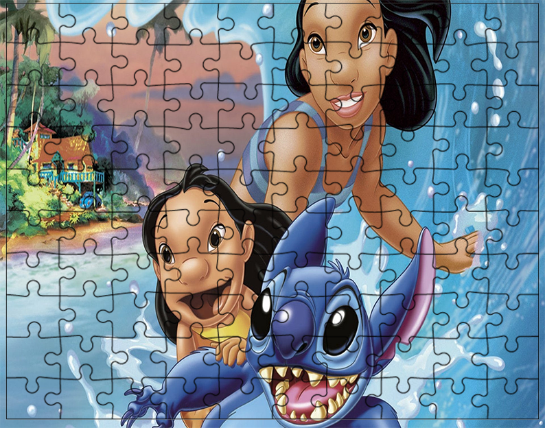 Puzzle Lilo i Stich