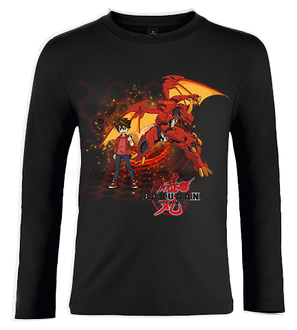 Koszulka z dł.rękaw. Bakugan