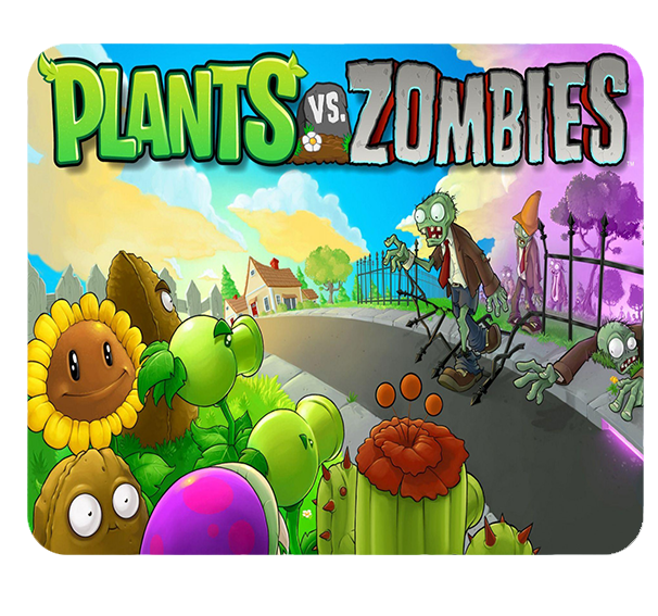 Podkładka pod myszkę Plants vs Zombie