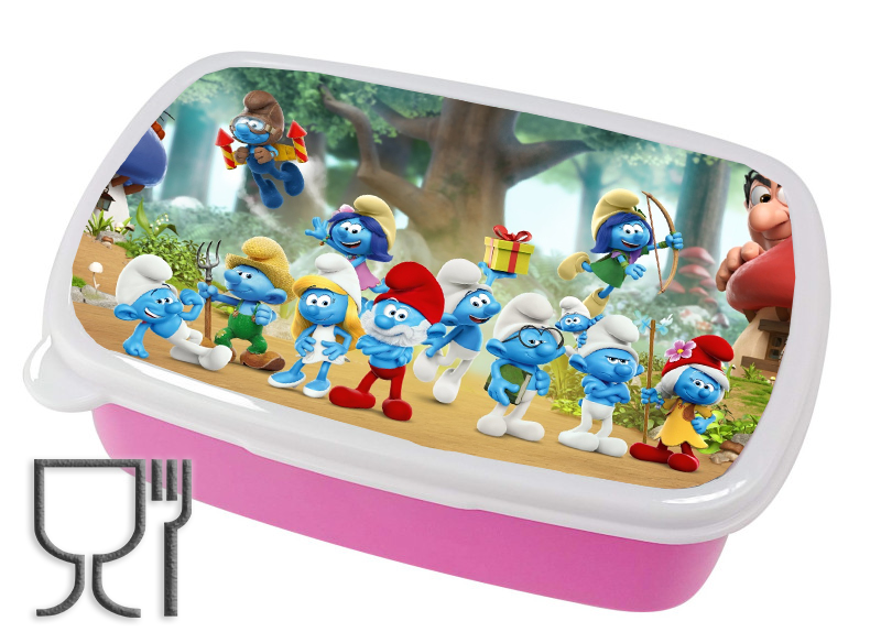 Pojemnik śniadaniowy Smerfy - Przygody