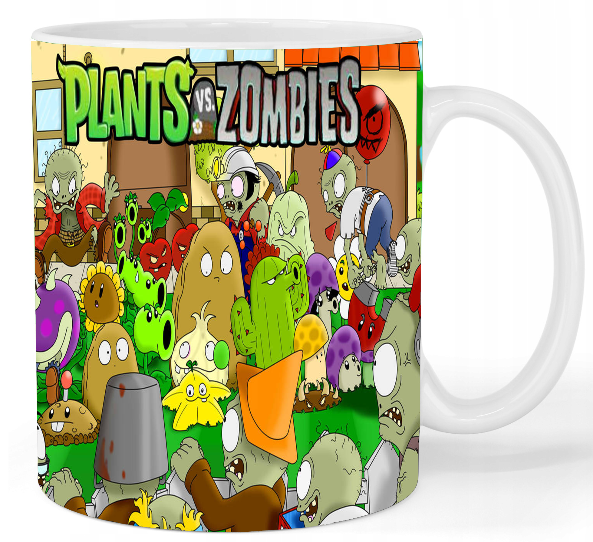 Kubek ceramiczny Plants vs Zombie