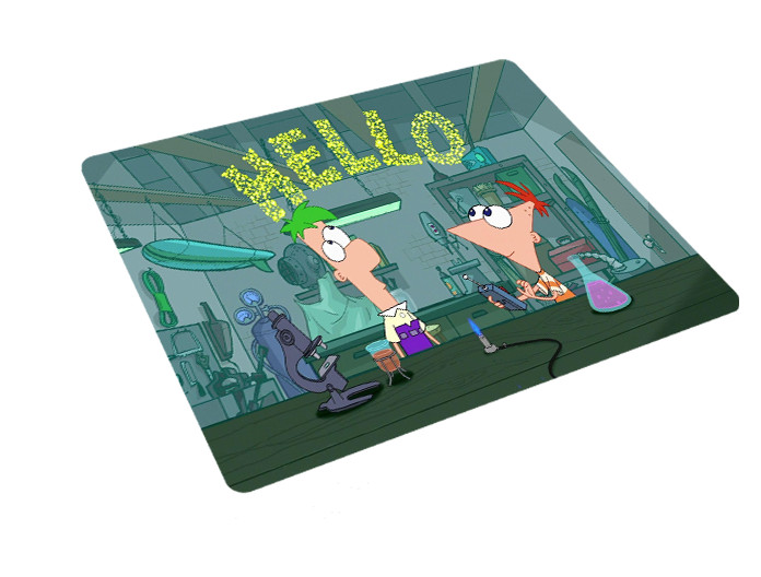 Podkładka pod myszkę Fineasz i Ferb