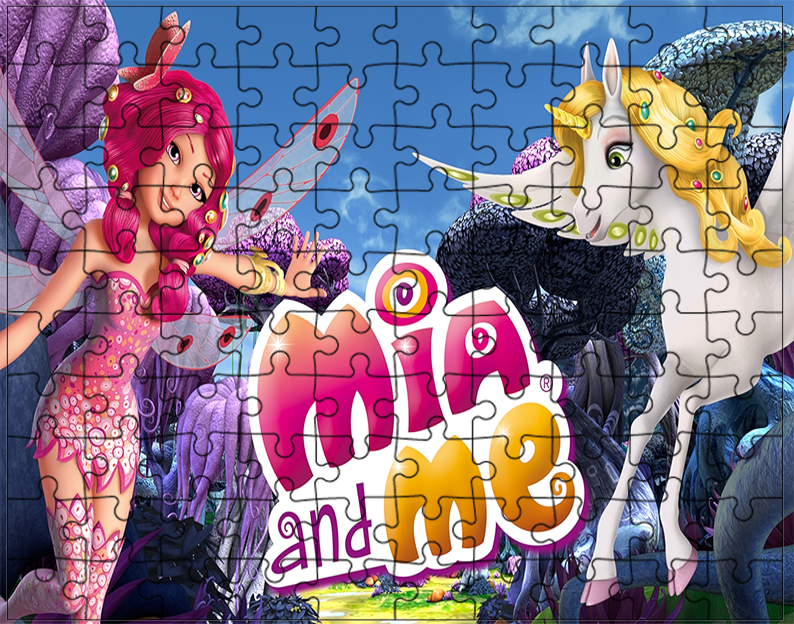 Puzzle tradycyjne Mia i Ja