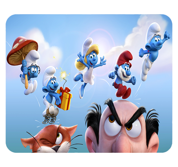 Podkładka pod myszkę Smerfy