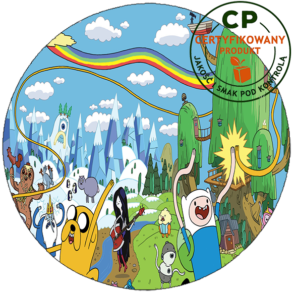 Opłatek na tort Pora na Przygodę