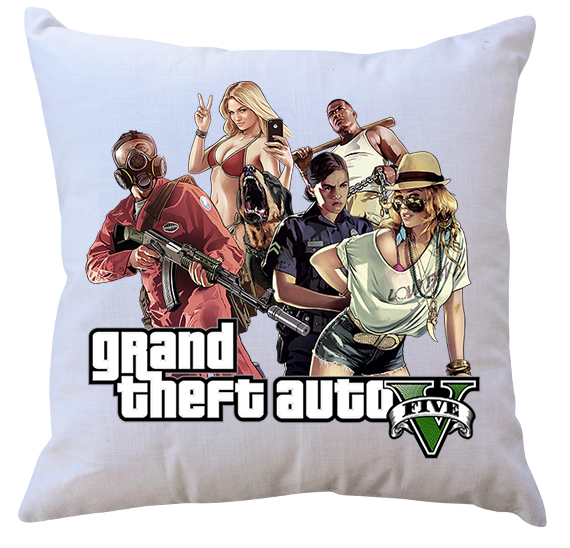 Poduszka z wkładem GTA Grand Thief Auto