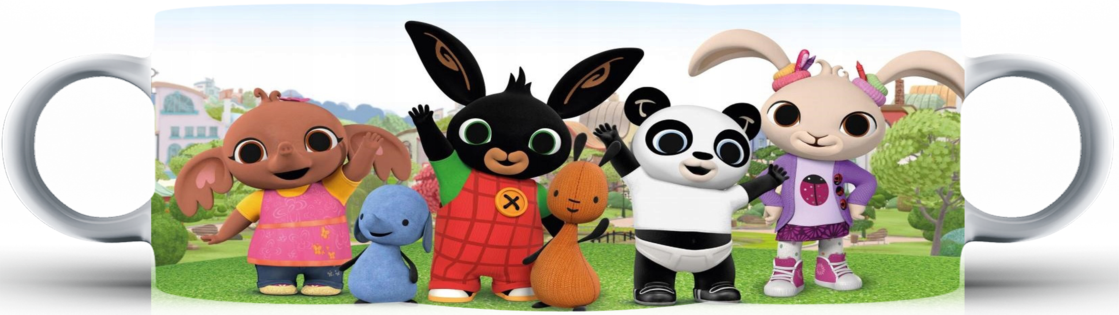 Kubek ceramiczny Królik Bing