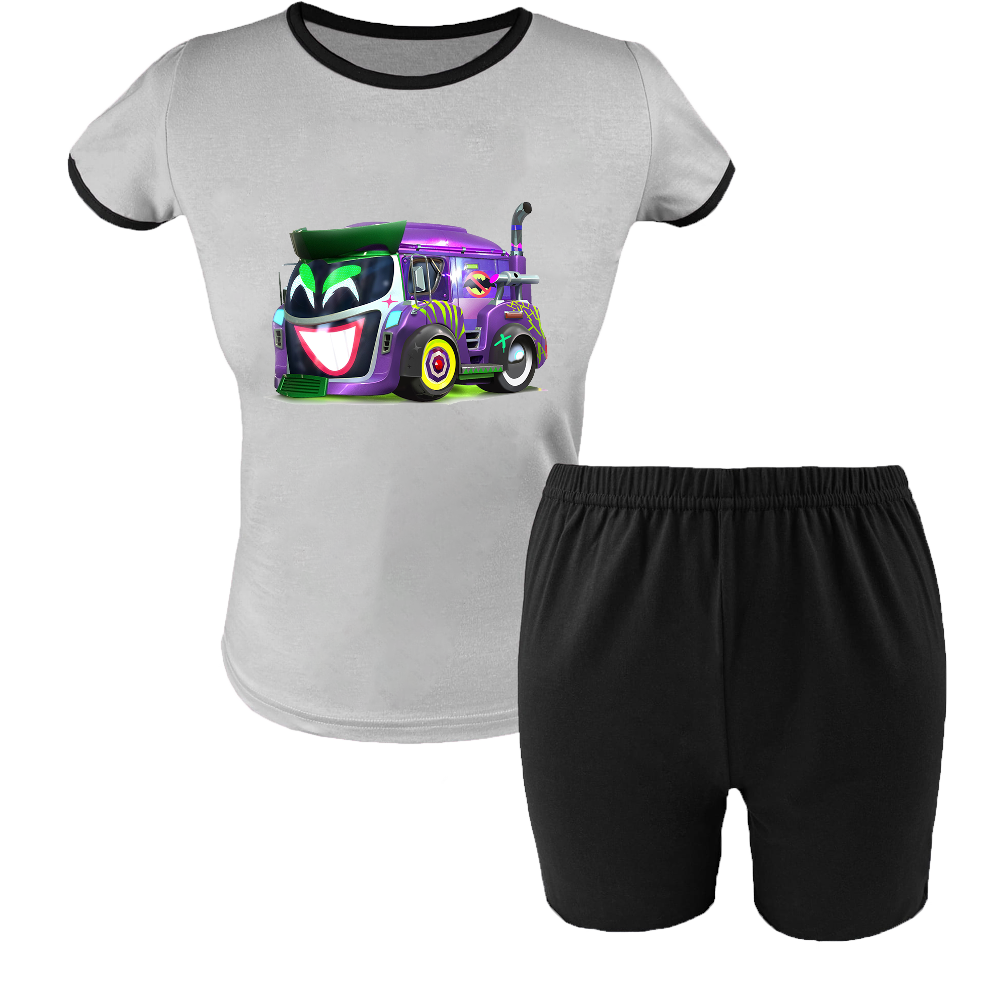 Krótka Piżama dziecięca Batwheels