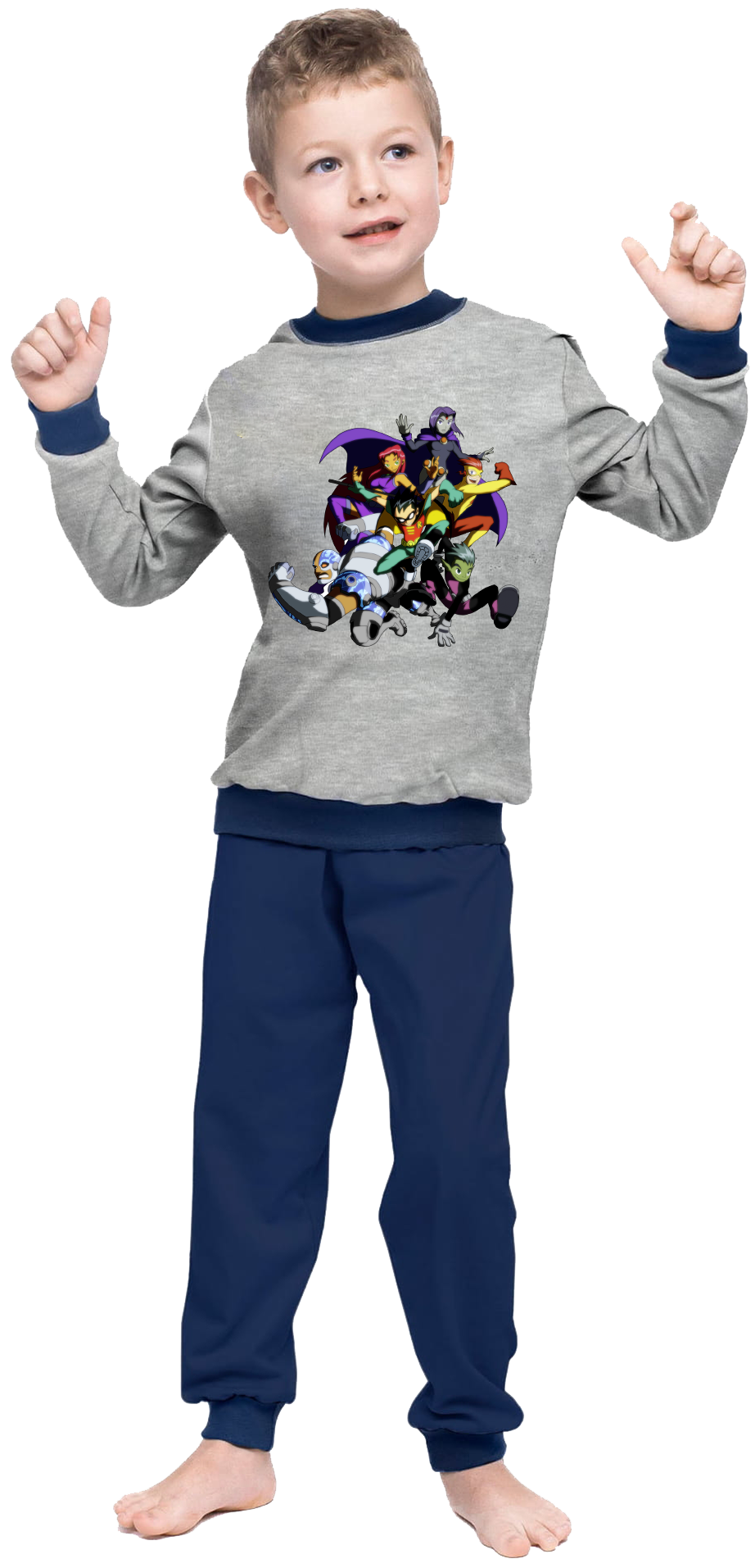 Piżama dziecięca Młodzi Tytani